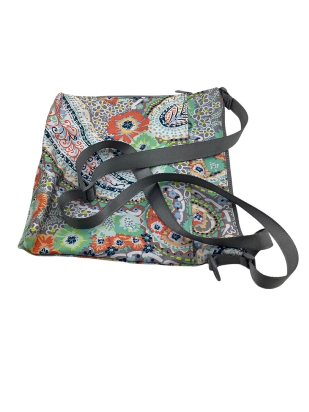 Vera Bradley Reactive Hipster Crossbody Purse (Citrus Paisley Pattern) (NWOT) - Picture 6 of 12